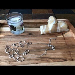 Chico’s Silver Colored Necklace